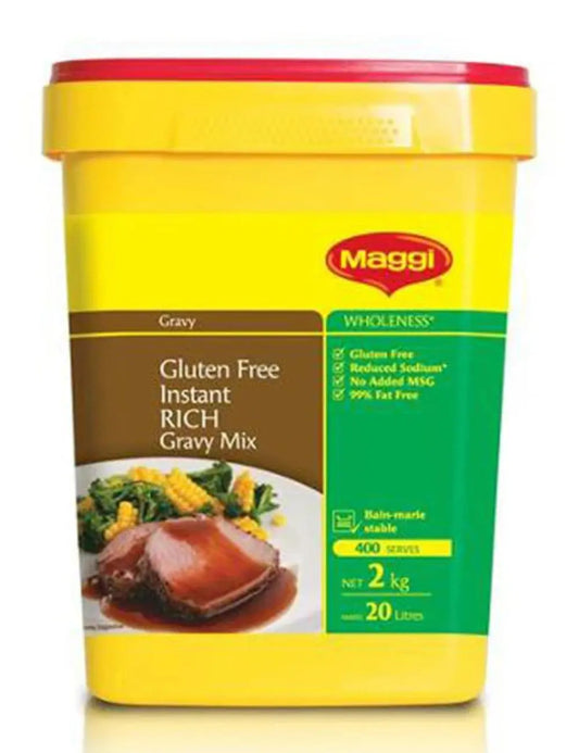 Maggi Classic Rich Gravy Mix, Gluten Free 2kg Makes 20 Litres, 400 Serves Maggi