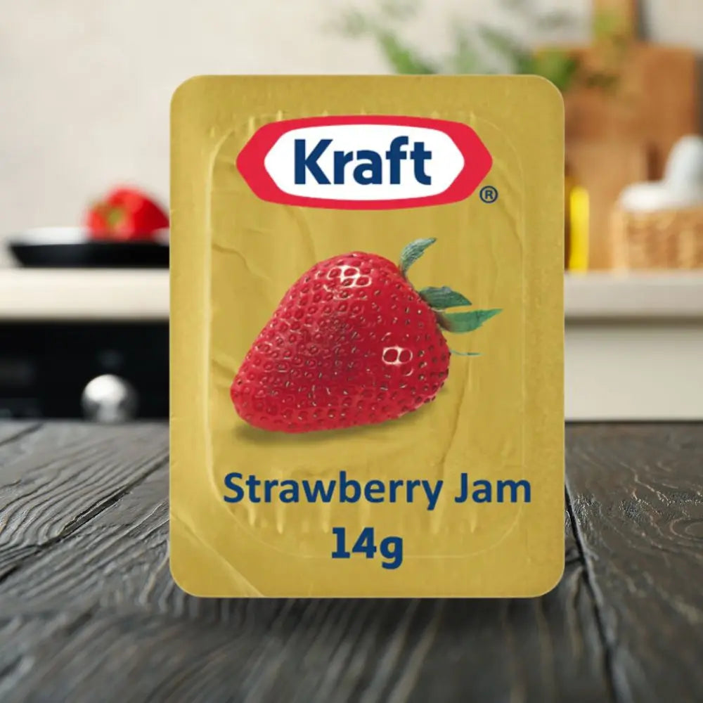 Strawberry Jam Portion Control 14gm Kraft Heinz