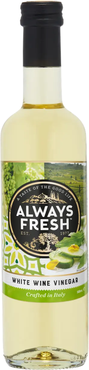 Always Fresh White Wine Vinegar – Pure, Crisp &amp; Flavourful Always Fresh