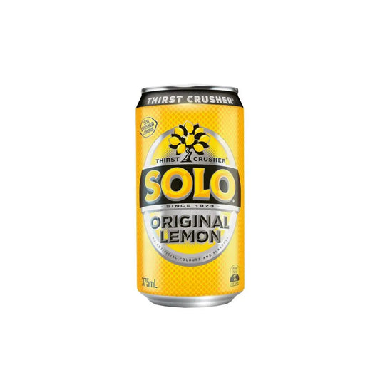 Solo Original Lemon 375mL | 30 Pack Schweppes