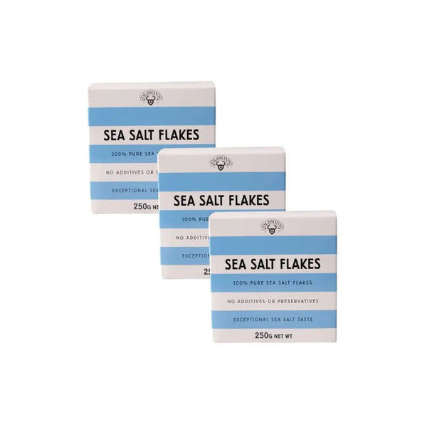 Olsson's Salt | Pure Sea Salt Flakes | Cube 250g | 3 Pack Olsson's Salt