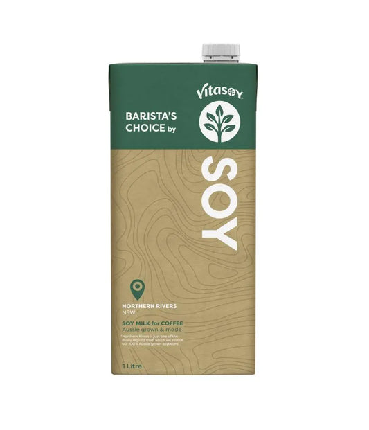 Vitasoy Barista’s Choice Soy Milk 12x1L Vitasoy