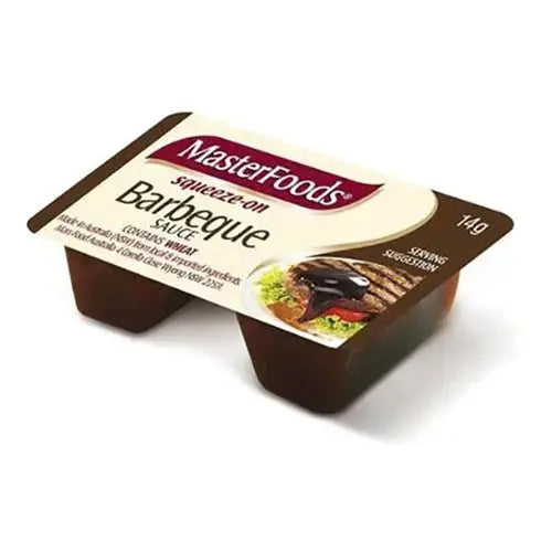 MasterFoods Barbecue Sauce Squeeze-On | 100 x 14g - petitstresors