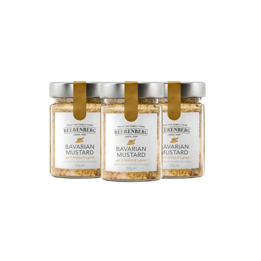 Beerenberg Australian Bavarian Mustard 3Pack 150g | Beerenberg