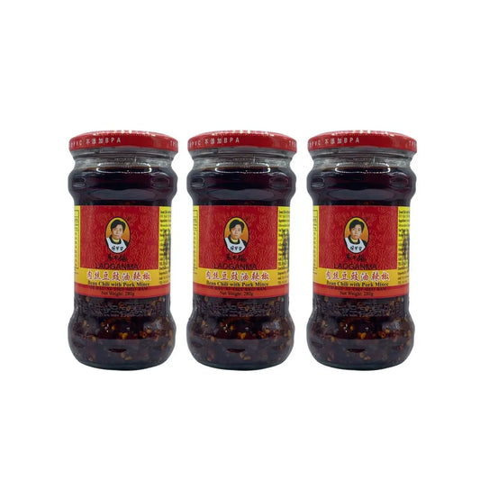 Lao Gan Ma Chilli Bean Sauce 280g 3 Pack - petitstresors