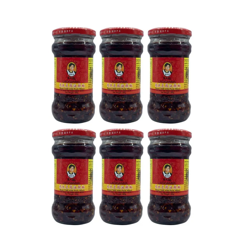 Lao Gan Ma Chilli Bean Sauce 280g 6 Pack - petitstresors