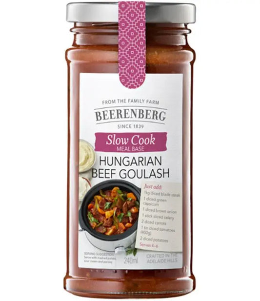 Beerenberg Hungarian Beef Goulash Slow Cook Sauce Beerenberg