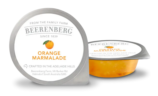 Beerenberg Australian Orange Marmalade 288 X 14G | Portion Control Beerenberg