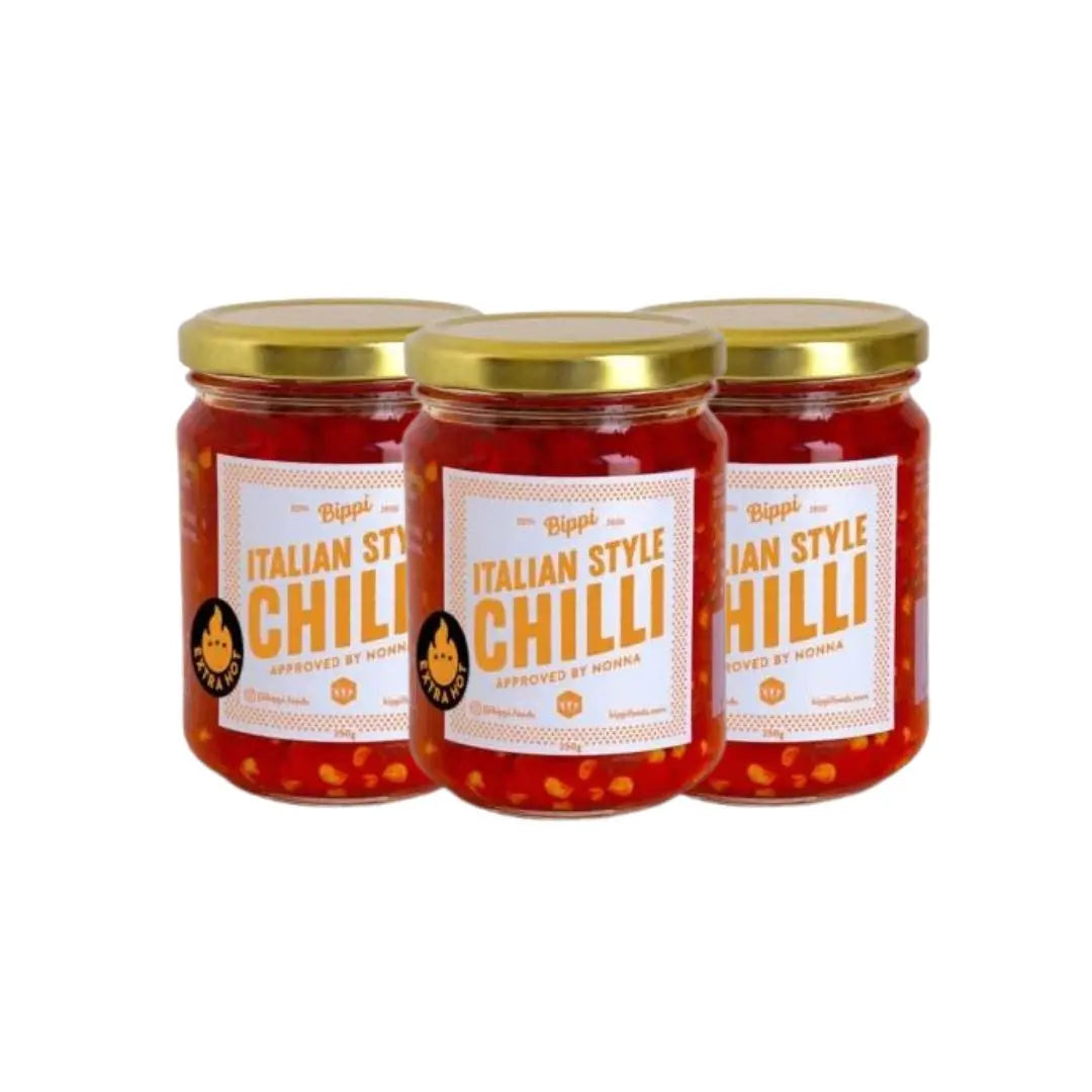 Bippi Italian-Style Chilli 3PK - Extra Hot 250g - PetitsTresors - petitstresors