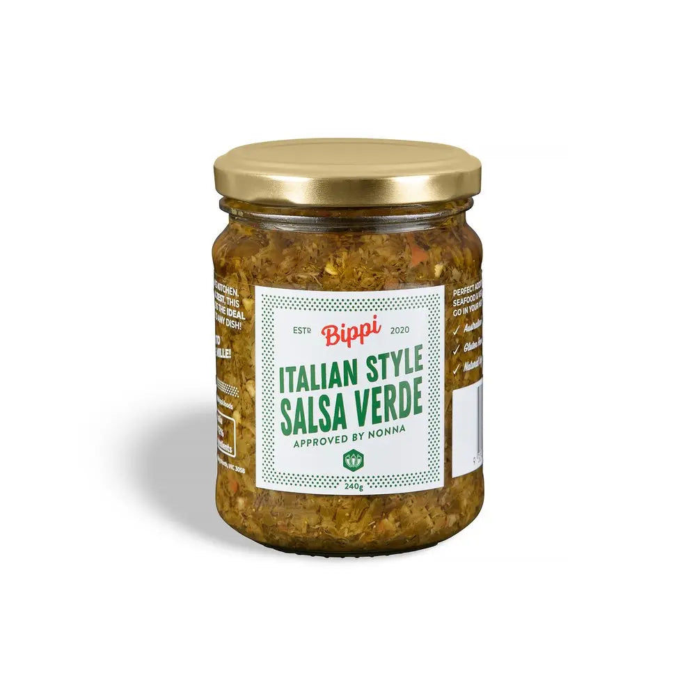 Bippi Chilli | Italian Style Salsa Verde | 240g GF V Petits Tresors