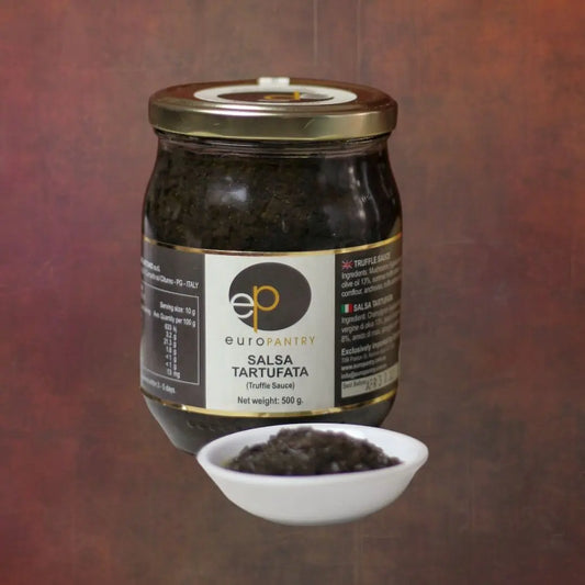 Euro Pantry Black Truffle Paste - Salsa Tartufata Vegan - petitstresors