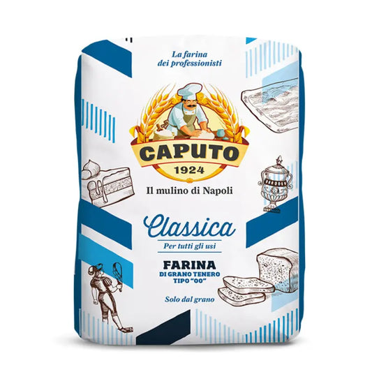 Caputo Flour 00 Classica (Light Blue) – Versatile Italian Flour (5kg) Caputo