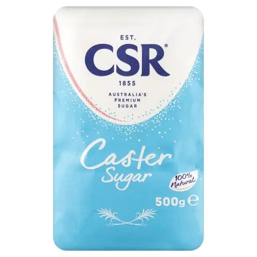 CSR Caster Sugar 500gm – Australia’s Premium Baking Essential CSR Sugars