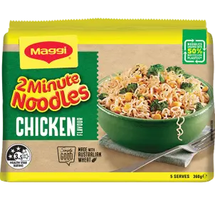 Maggi | Two Minute Noodles | Chicken Flavour 5x360g Maggi