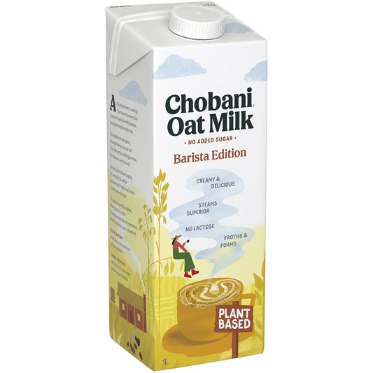 Chobani Oat Milk 8 X 1Lt Cartons | V - petitstresors