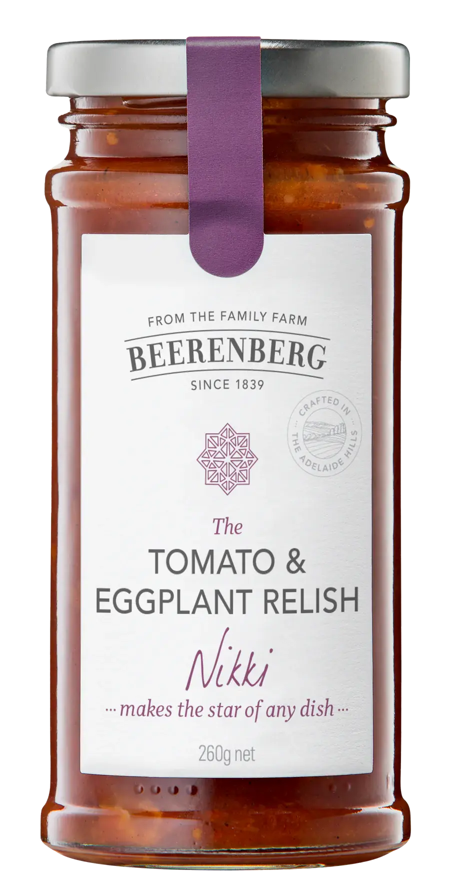 Beerenberg Australian Eggplant and Tomato Chutney Beerenberg