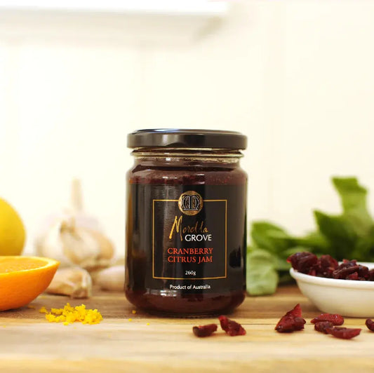 Morella Grove Cranberry Citrus Jam - petitstresors