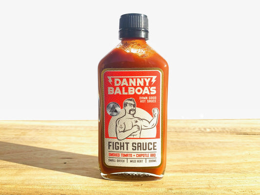 Danny Balboa | Fight Sauce Smoked Tomato and Chipotle BBQ | Petitstresors Danny Balboas