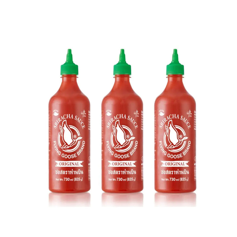 Flying Goose Sriracha The Original | 750ml 3pk | V GF 🌶️ - petitstresors