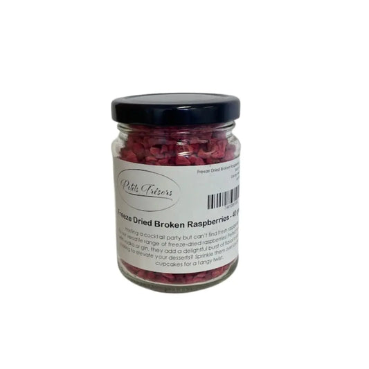 Freeze Dried Raspberries | Broken Petitstresors