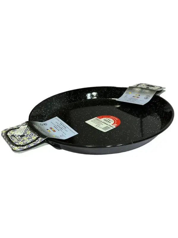 Garcima Spanish Enamel Paella Pan 38cm | perfect for Eight Casa Iberica