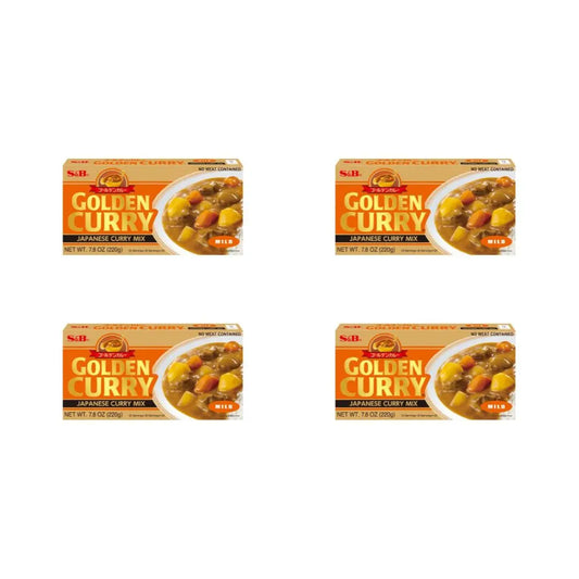 Golden Curry Mix 220g 4Pk - petitstresors