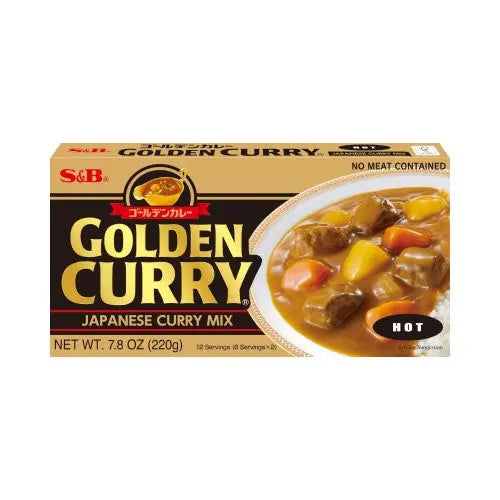 Golden Curry Mix Hot - petitstresors