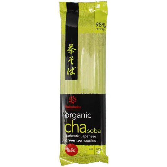 Hakubaku Organic Green Tea Noodles Hakubaku