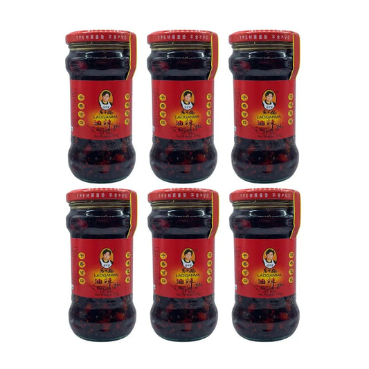 Lao Gan Ma Hot Chilli Oil 275g 6 Pack - petitstresors