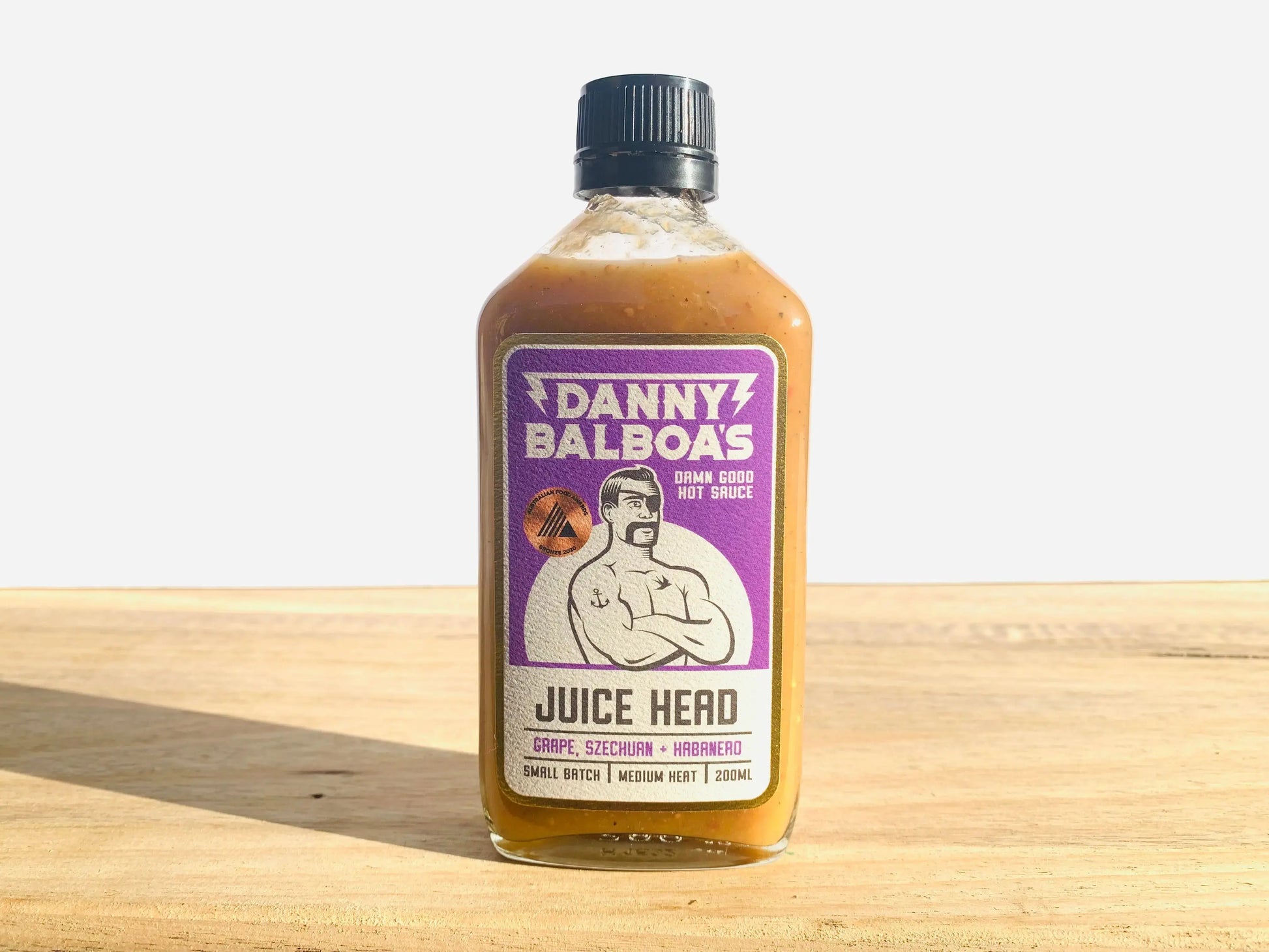 Danny Balboa | Roasted red grape, Szechuan & Habanero Hot Sauce | Petitstresors Danny Balboas