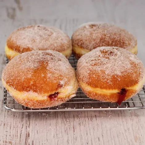 Vegan Jam Donuts – A Classic Treat for Everyone! Glenroy Bakery