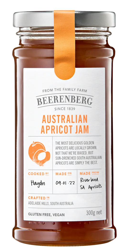 Beerenberg Australian Apricot Jam 300g | GF V - petitstresors