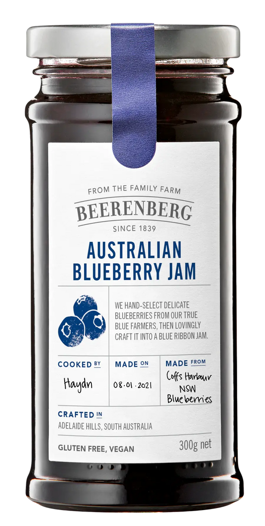 Beerenberg Australian Blueberry Jam 300g | GF V Beerenberg