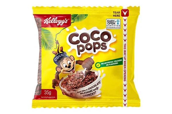 Kelloggs Coco Pops Sachet 35g | Portions Kelloggs