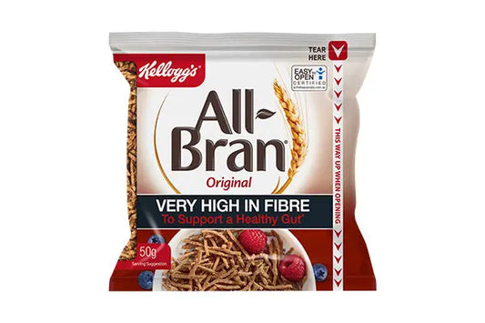 Kellogg’s® All-Bran® Sachet 50g – High-Fibre for Digestive Wellness Kelloggs