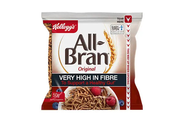 Kellogg’s All Bran Sachet 50gm | Portions Kelloggs