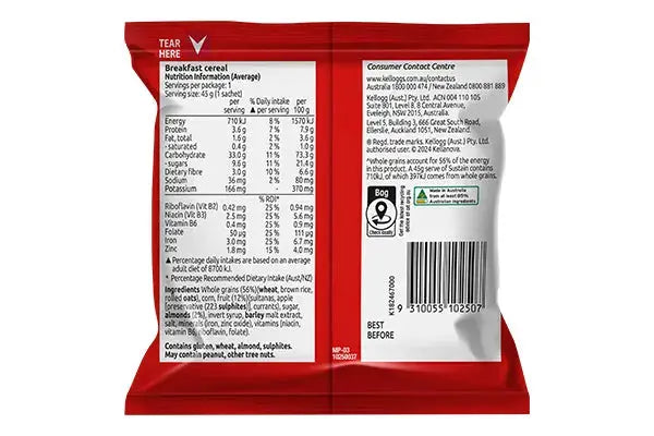 Kellogg's Sustain sachet 35g | Portions Kelloggs