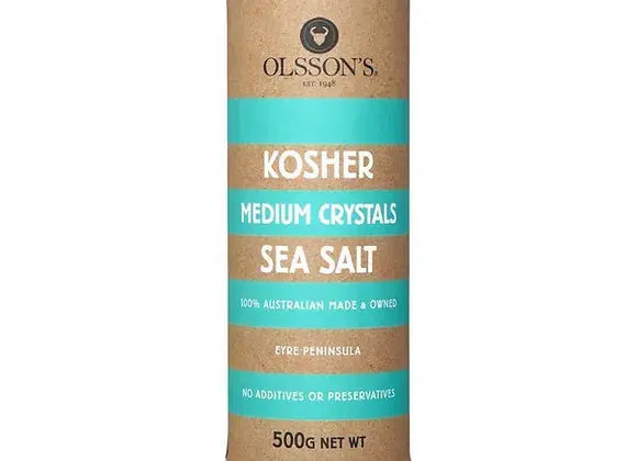 Olsson's Salt | Kosher Medium Sea Salt Crystals 500g - petitstresors