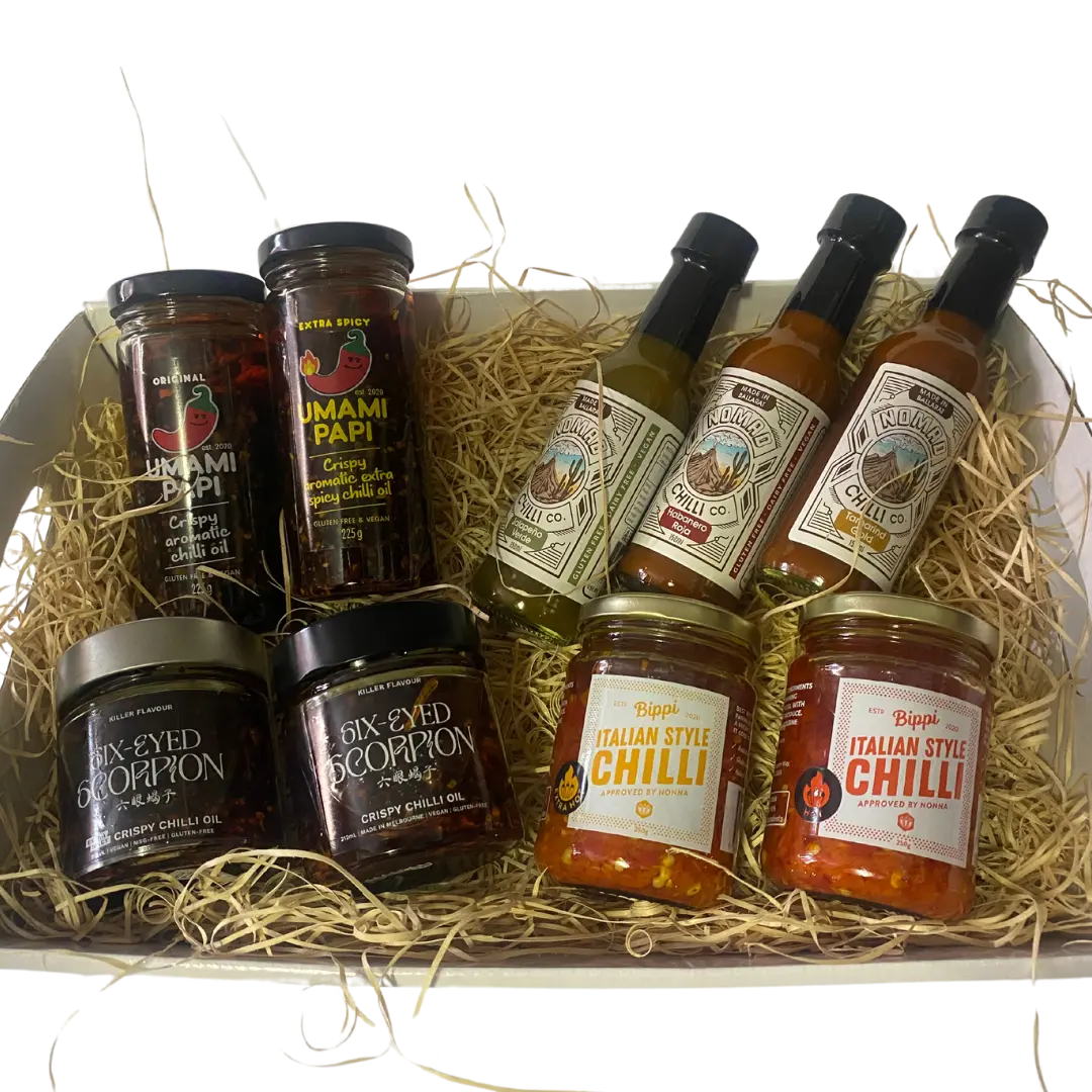 Hampers Made for the Chilli Aficionado who like it Hot - petitstresors