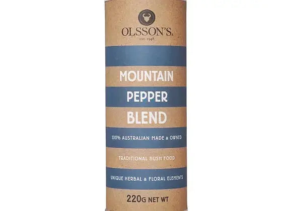 Olssons Salt | Mountain Pepper Blend 220g - petitstresors