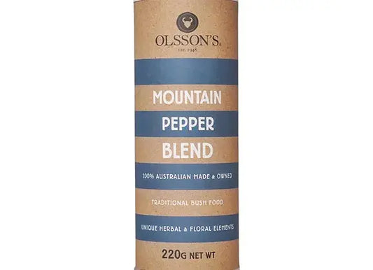 Olssons Salt | Mountain Pepper Blend 220g - petitstresors