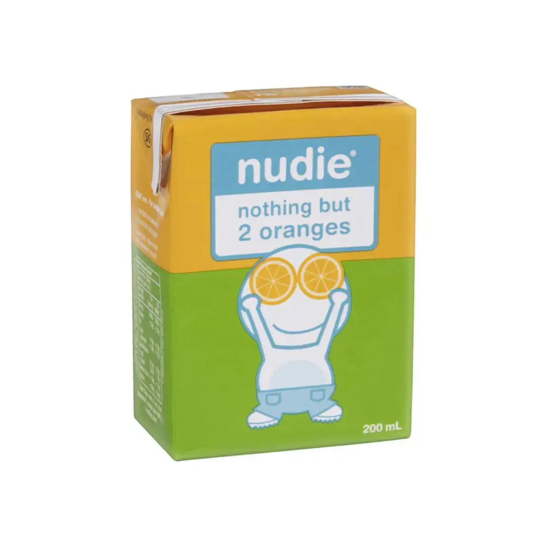 Nudie Juice Nothing But Orange Juice | 200ml | Pure Kids' Delight Nudie