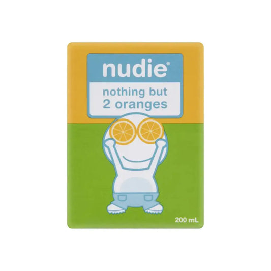 Nudie Juice Nothing But Orange Juice | 200ml | Pure Kids' Delight Nudie