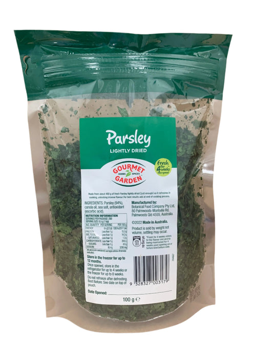 Gourmet Garden | Parsley Lightly Dried 100g Gourmet Garden