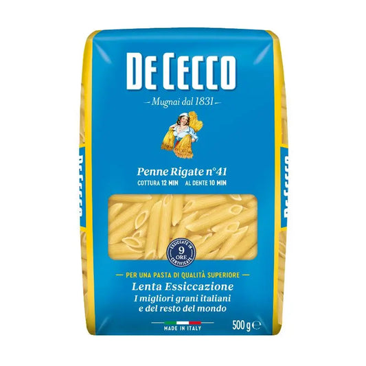 De Cecco Pasta 41 Penne Rigate 500G De Cecco