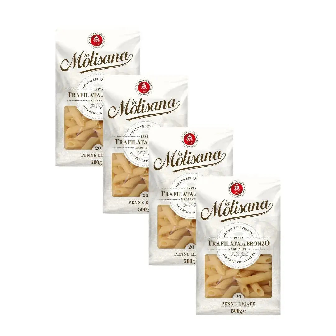 La Molisana Pasta Penne Rigate No.20 500g x 4 Pack La Molisana Pasta