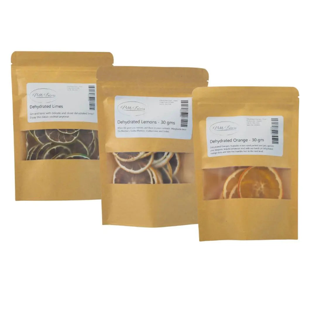 Petitstresors Dehydrated Mix Trio lemons limes and Orange 30gm - petitstresors