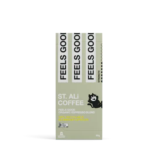 ST. ALi | Feels Good Capsules | Organic Espresso Blend | PetitsTresors - petitstresors