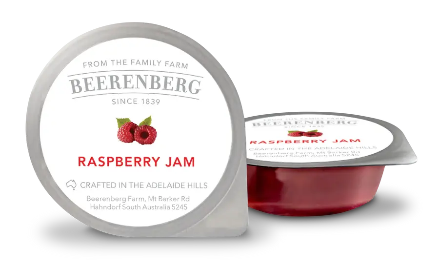 Beerenberg Australian Raspberry 288 X 14G | Portion Control - petitstresors