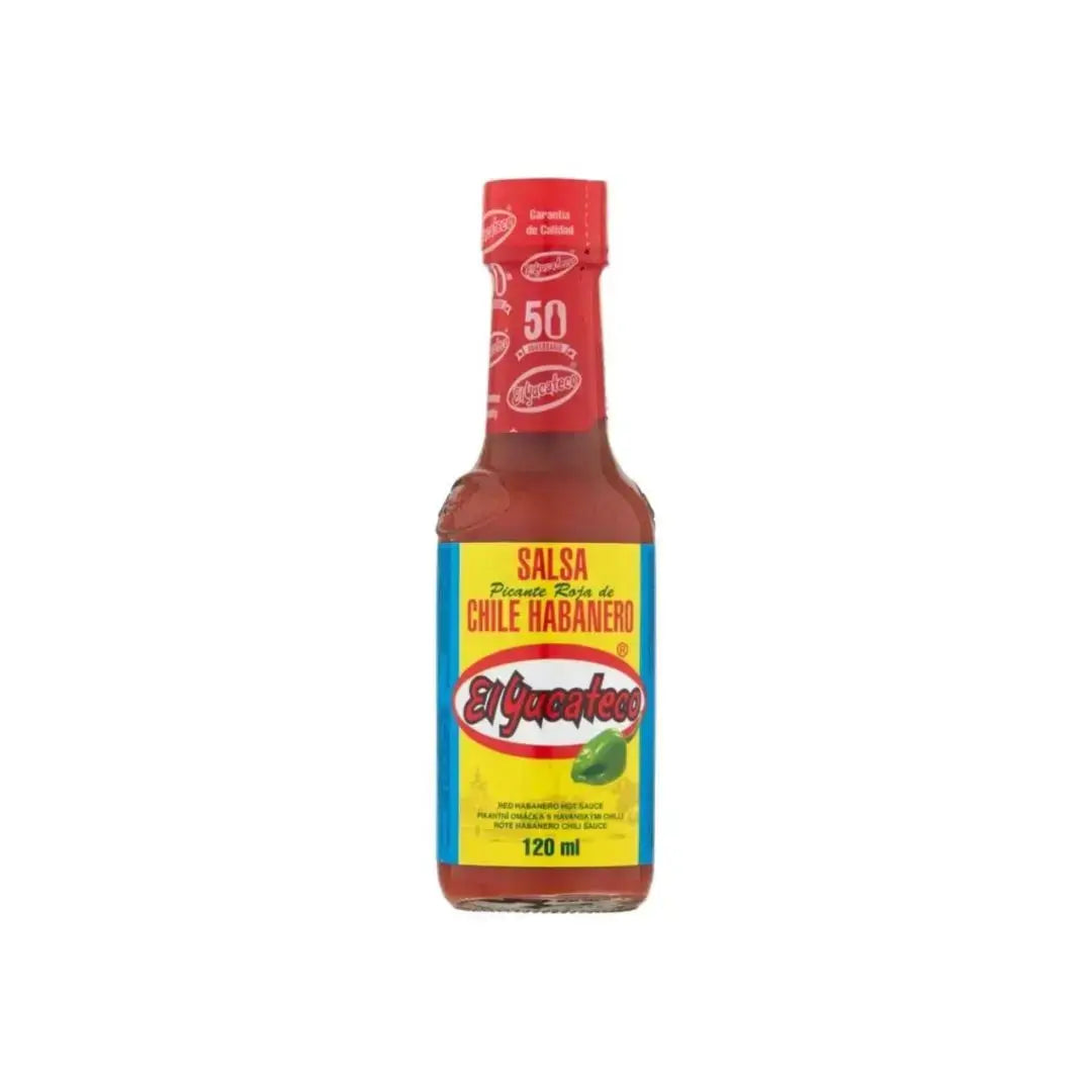 Red Habanero Hot Sauce | el Yucateco | 120 ml el Yucateco